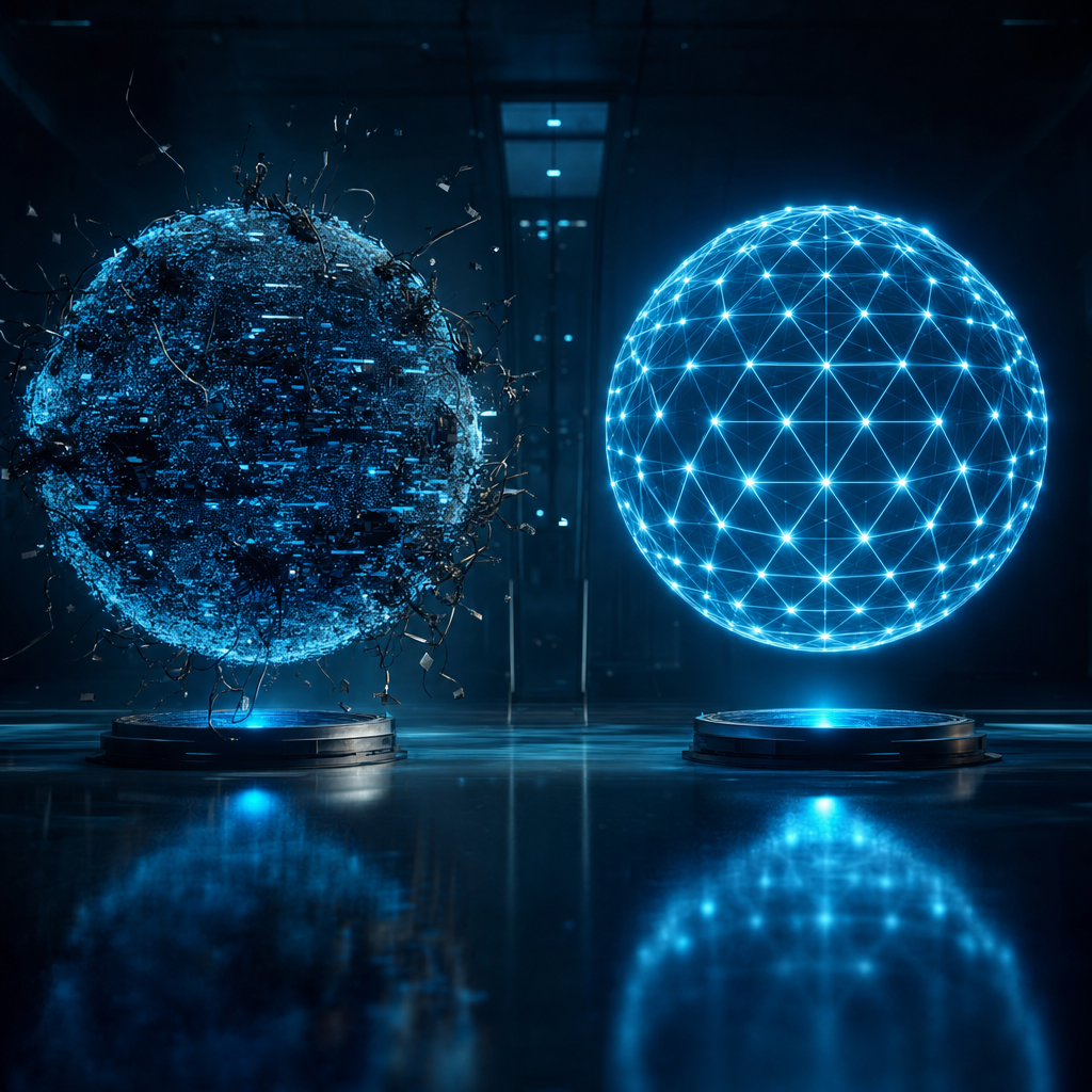 浑浊易污染的模型 vs 严谨清透的模型
