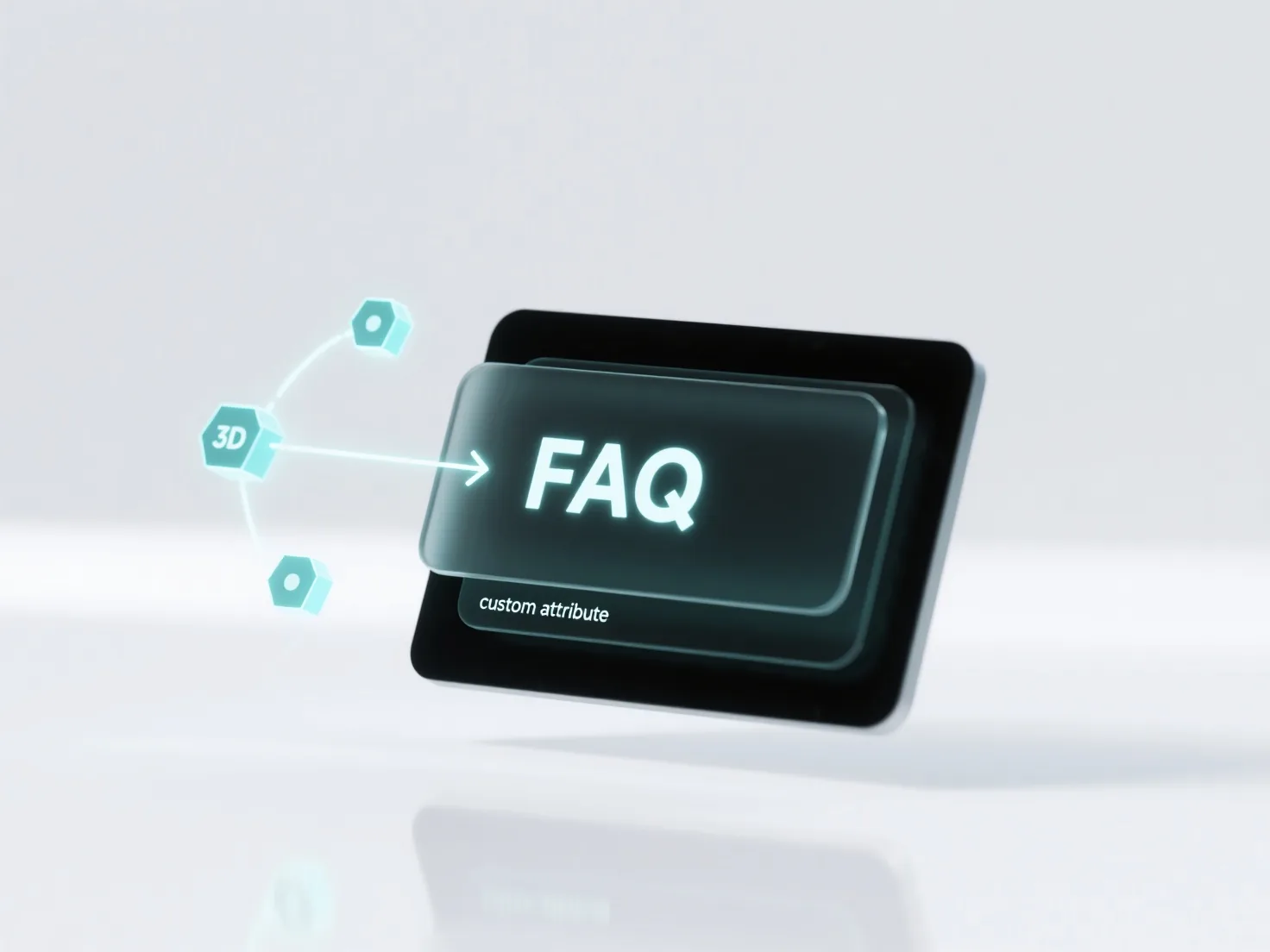 Does the FAQPage Schema support custom extended attributes?