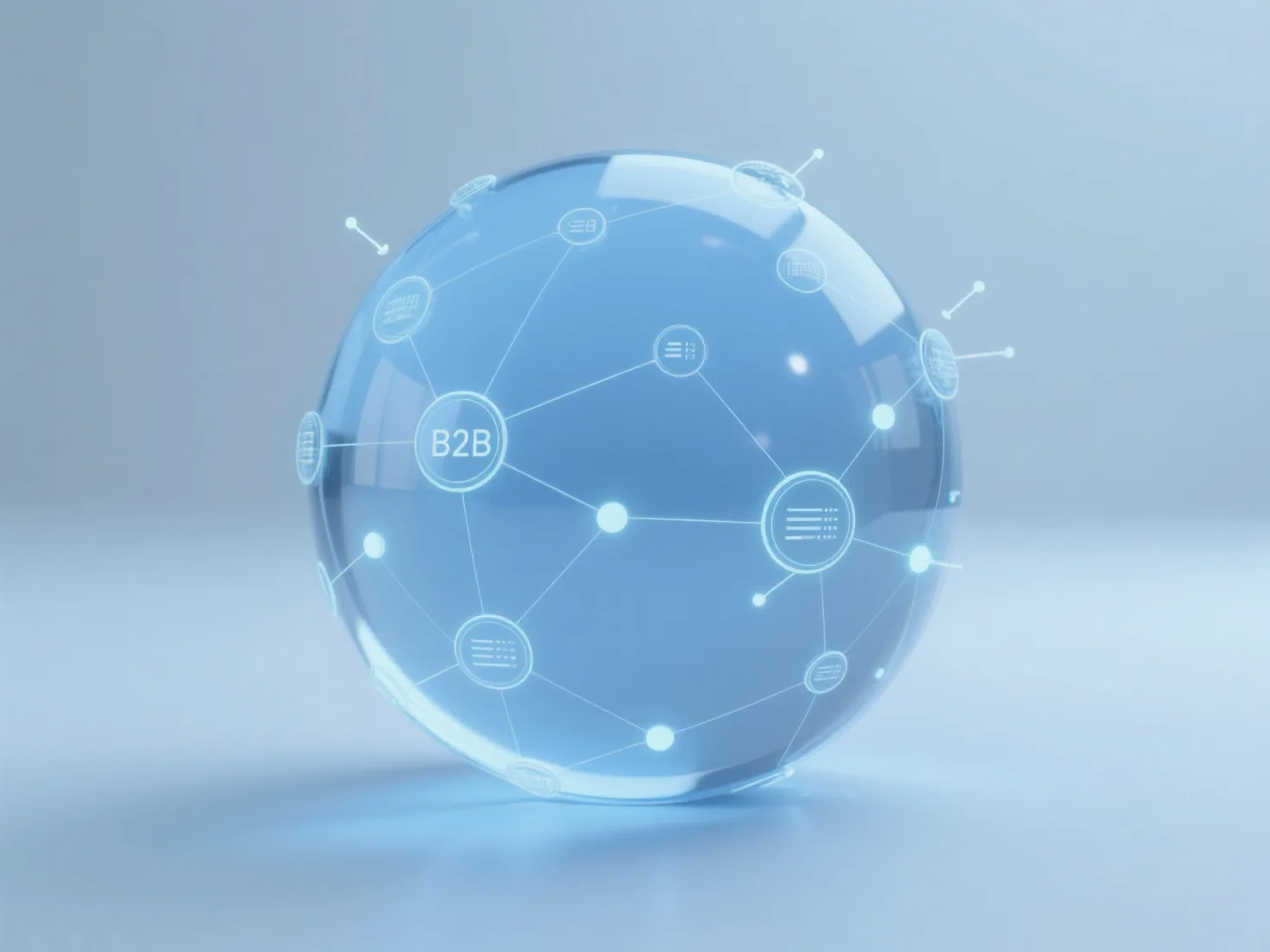 How can B2B enterprises effectively reach key influencers in the procurement decision chain using a multi-channel GEO strategy?