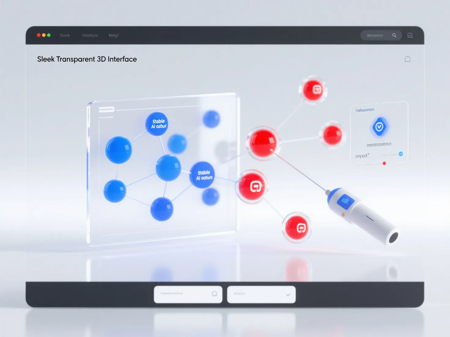 How can monitoring tools help identify and quantify the potential impact of AI hallucinations on brand reputation?