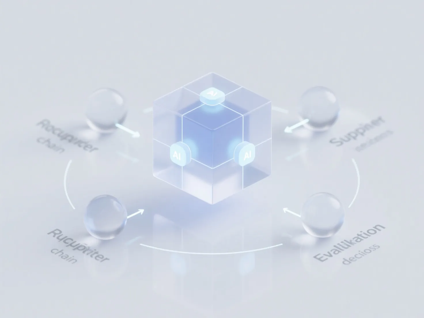 How do AI touchpoints influence the development and optimization of B2B GEO content strategies in the procurement decision chain?