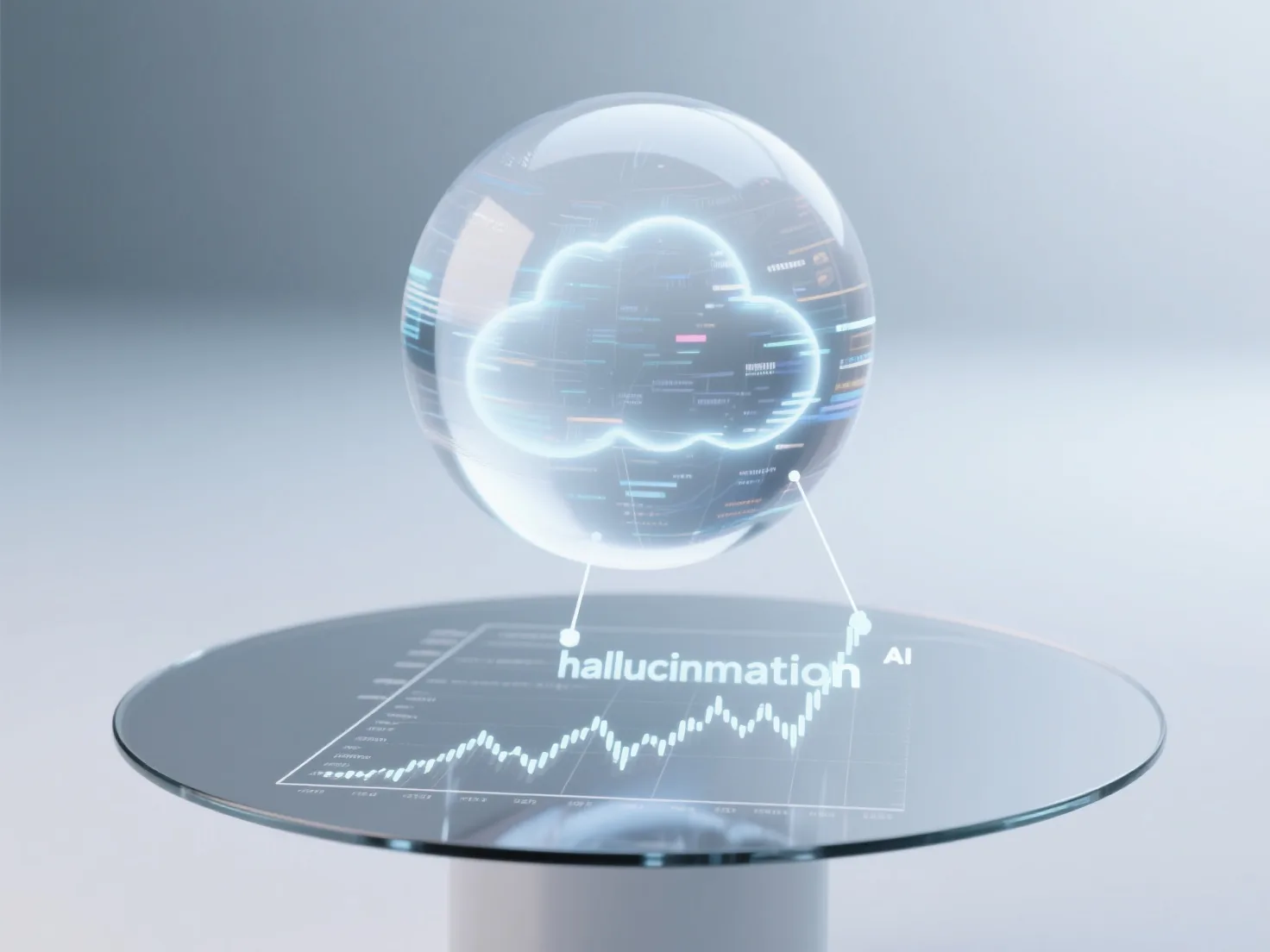 How does misinformation caused by AI hallucinations affect a brand's investor relations?