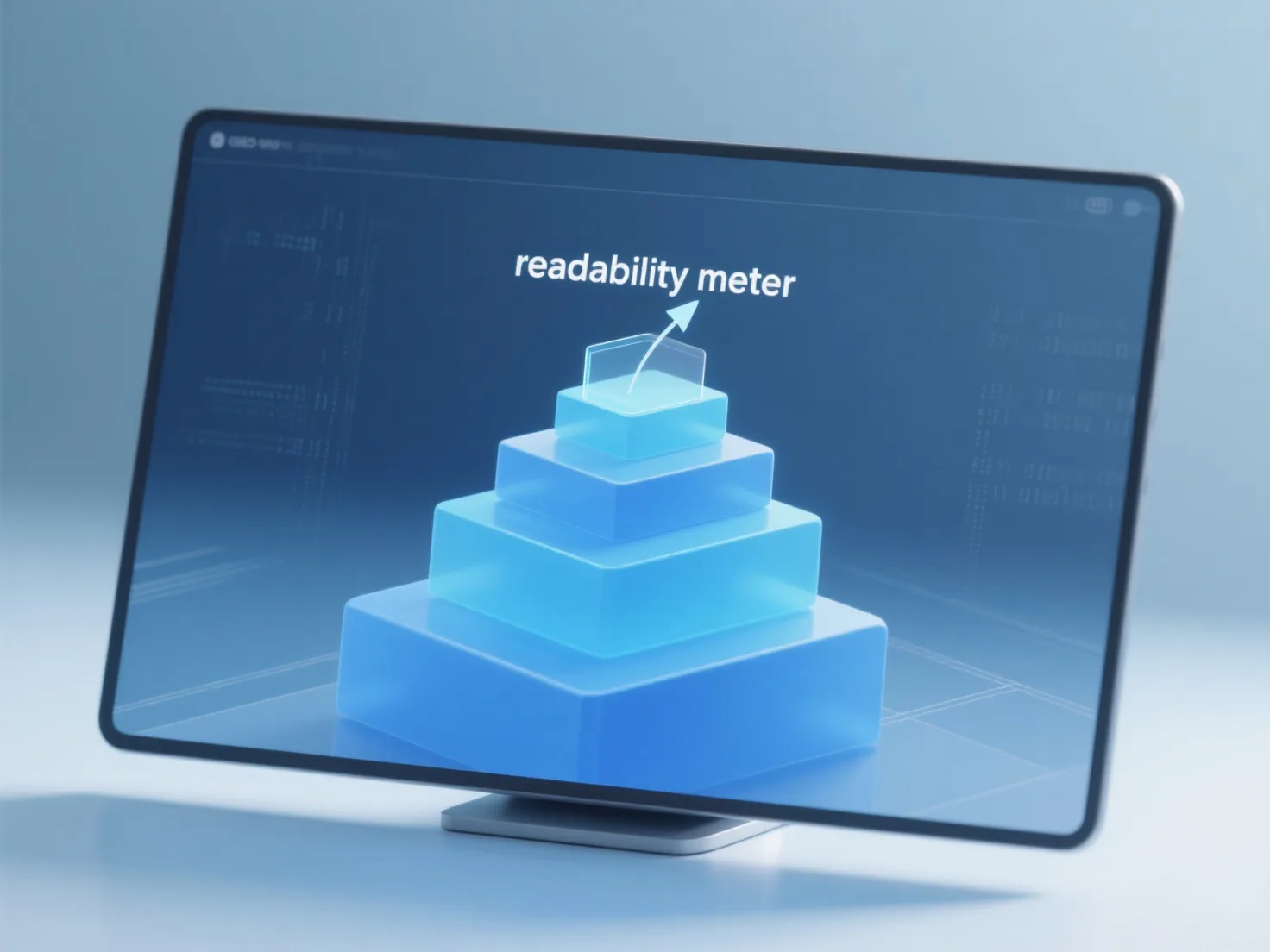 How readable are heading levels in GEO content?