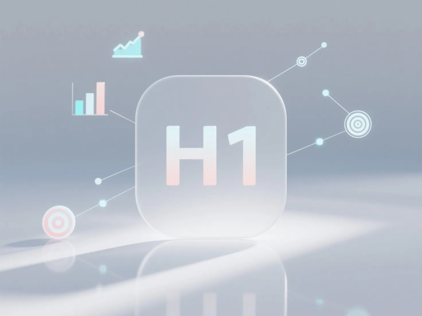 How should H1 headings be designed in GEO content to maximize their SEO value?