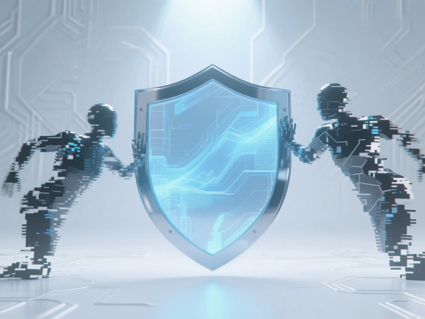 How should brands respond when competitors use AI to generate malicious content to attack them?