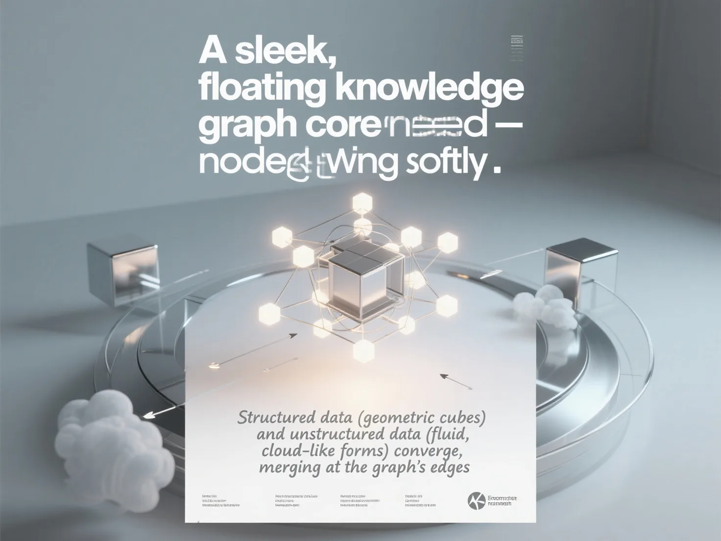 How to achieve unified management of structured and unstructured data when integrating a knowledge graph?