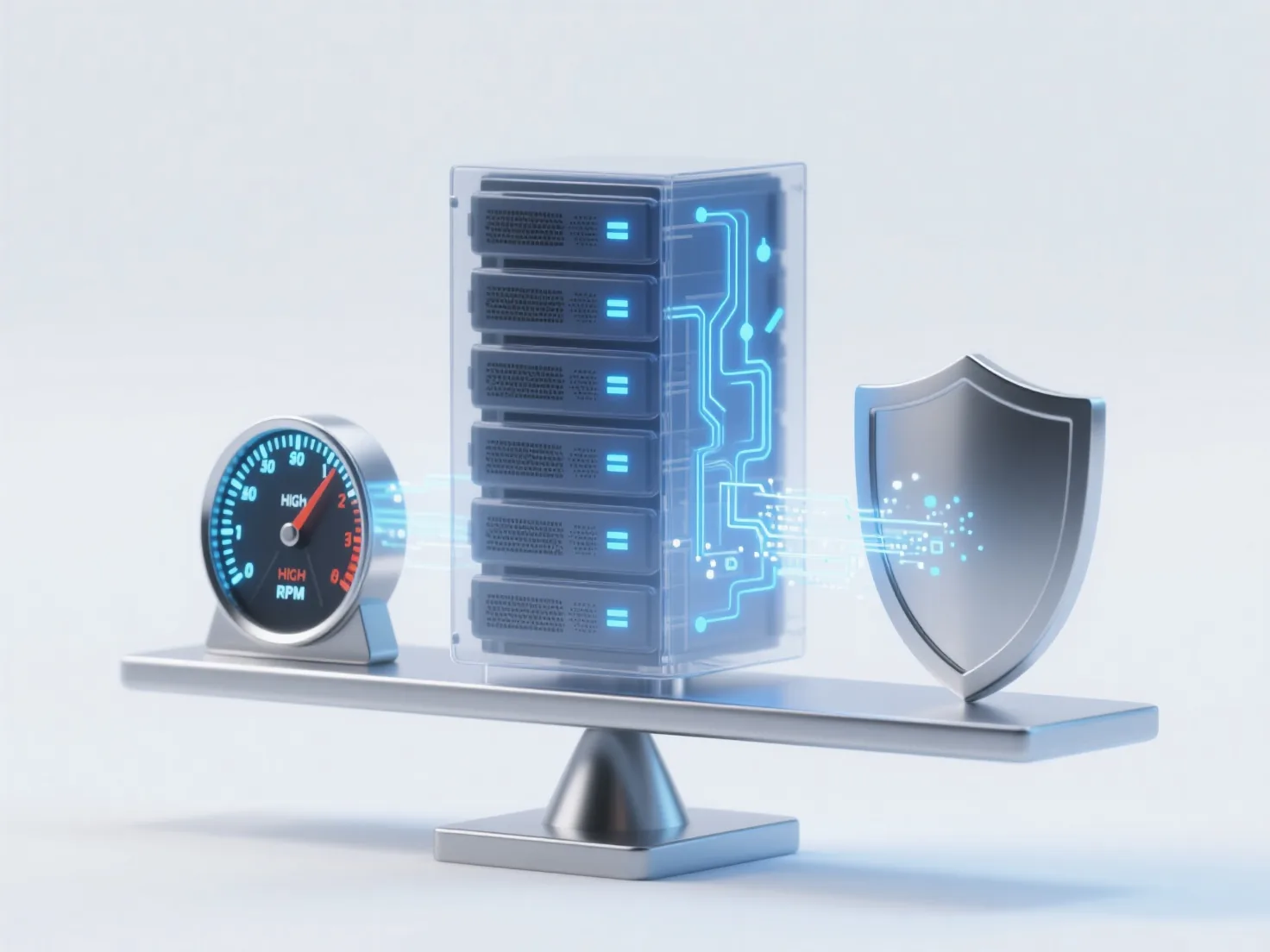How to balance the performance impact of secure encryption on HTTPS websites?