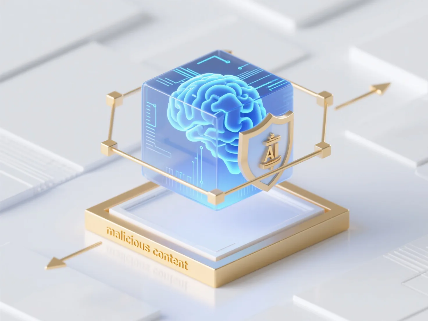How to deal with competitors' malicious AI-generated content within the legal framework?