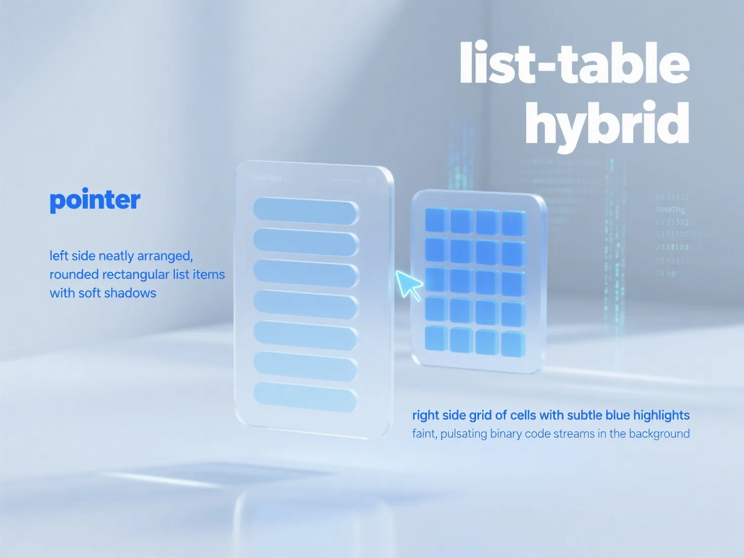 How to design lists and tables to be both aesthetically pleasing and easily understandable by search engines?