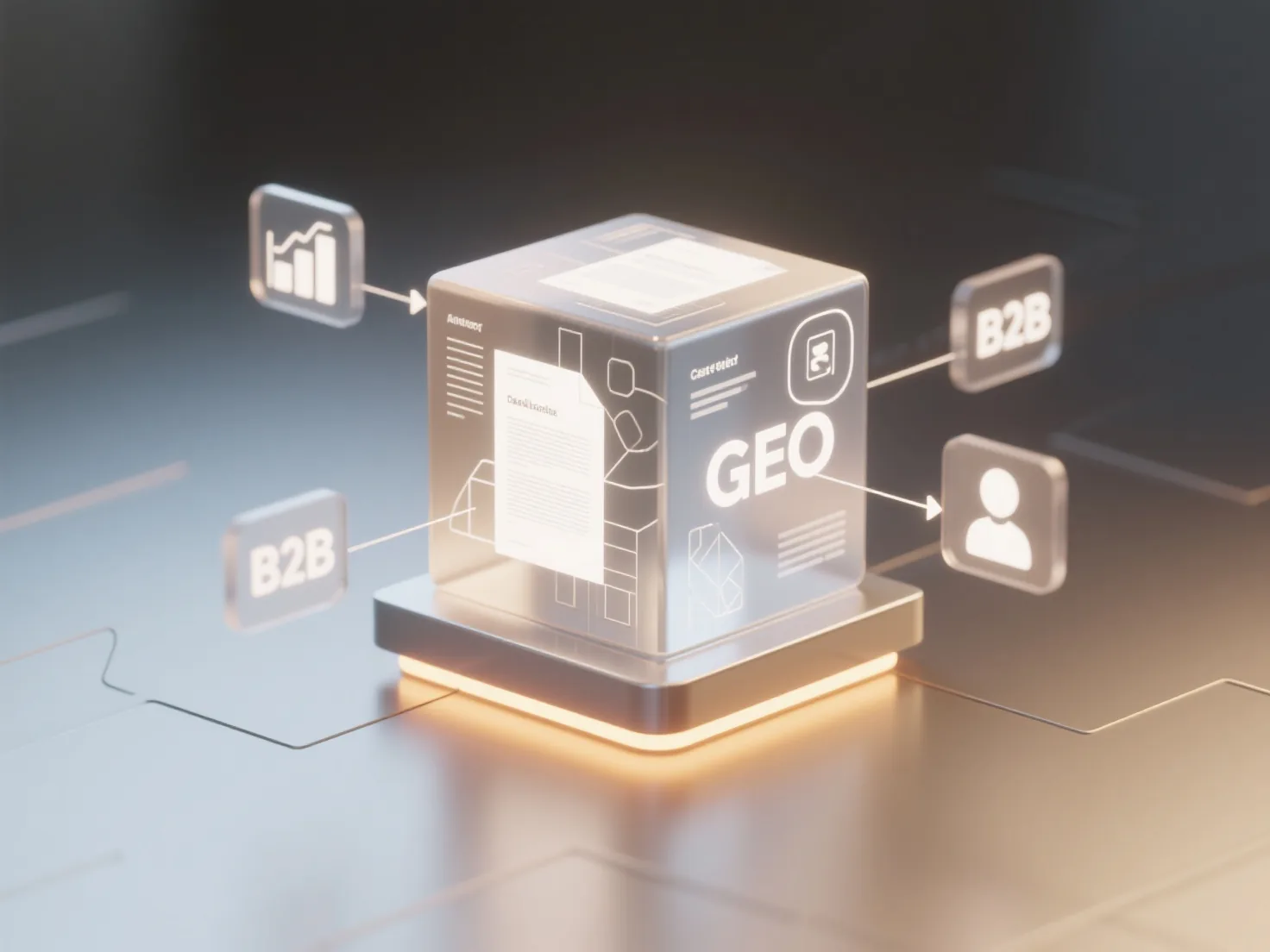 How to effectively optimize whitepapers and case study content for GEO in the B2B industry?