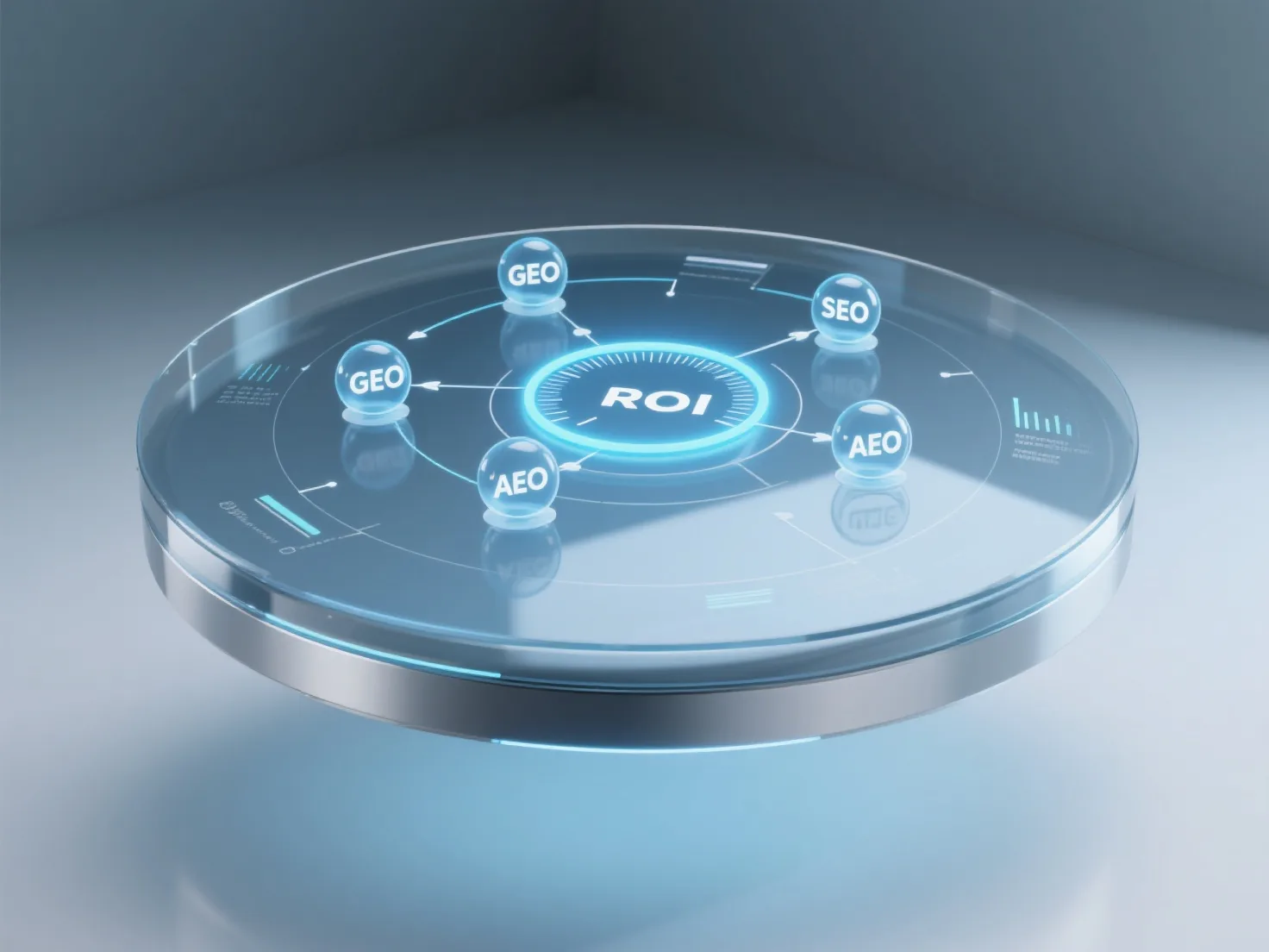 How to evaluate the overall ROI of the combined strategy of GEO, SEO, and AEO?