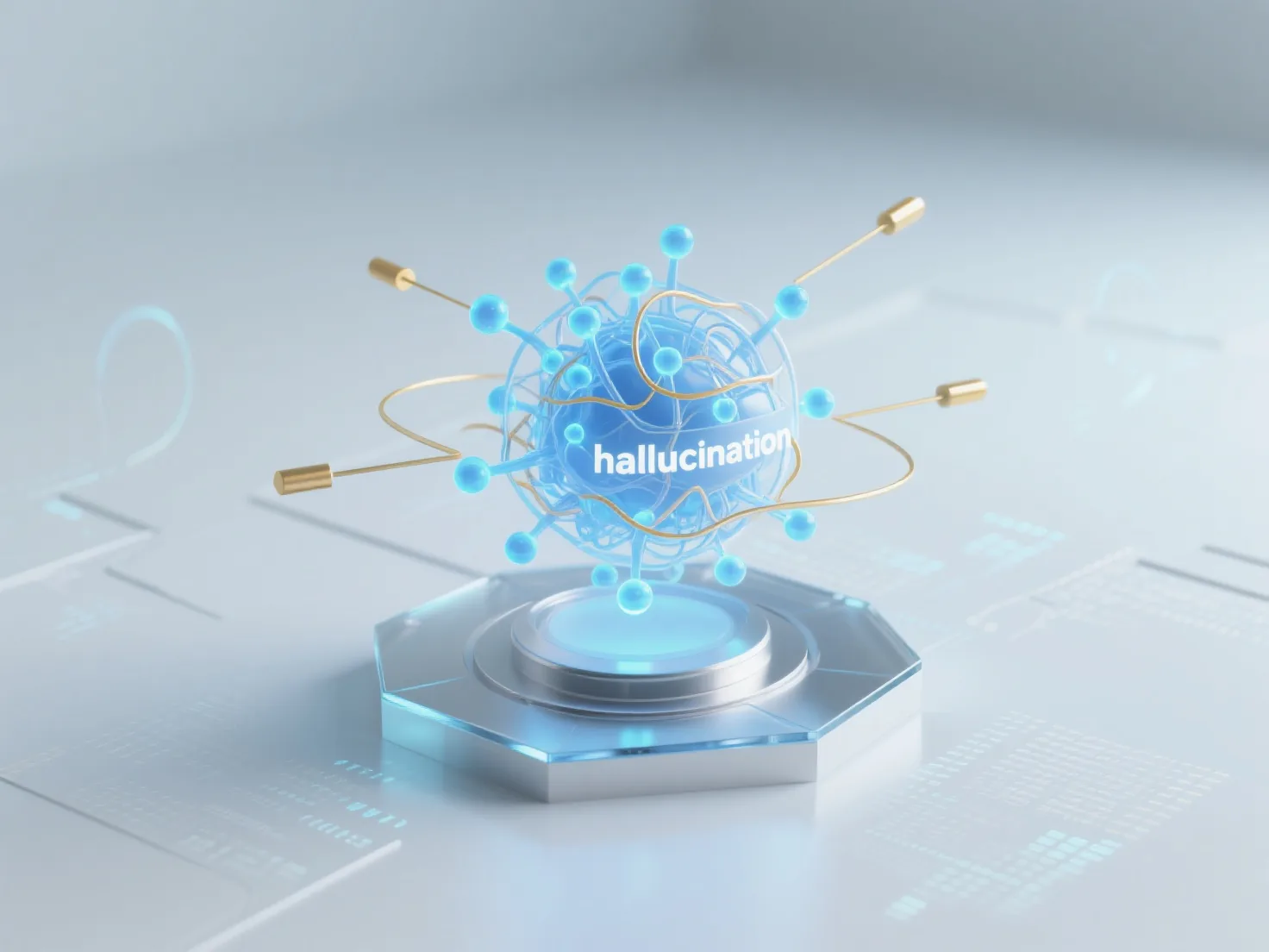 How to trace the source and determine responsibility for false information caused by AI hallucinations?