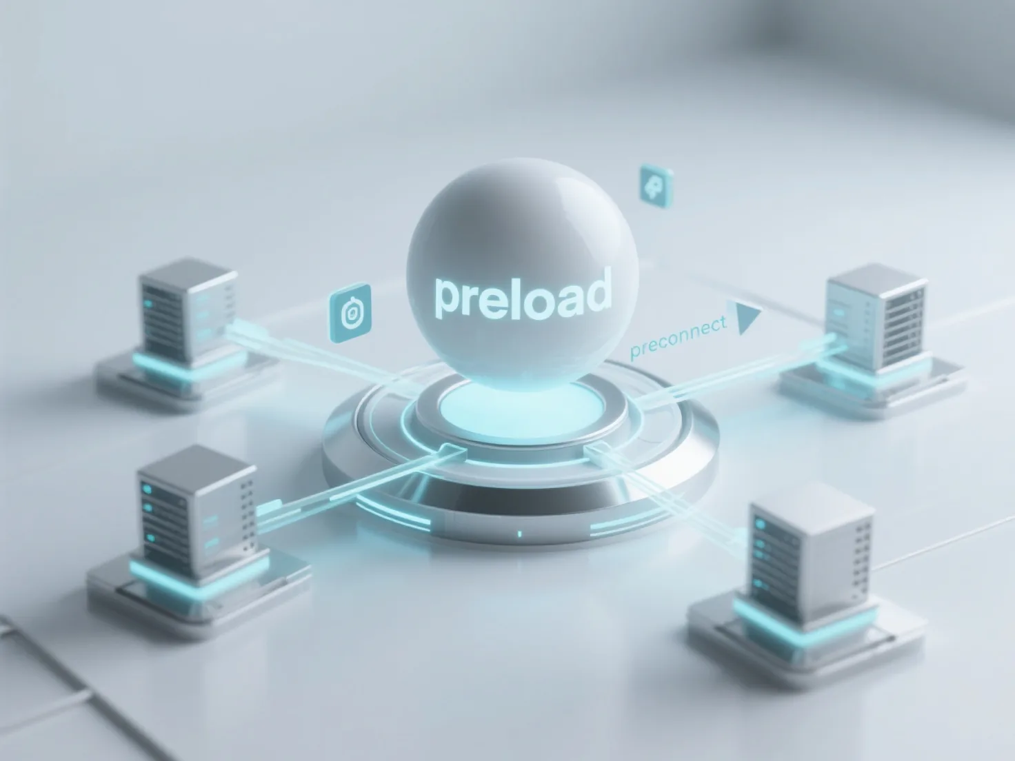 How to use preload and preconnect techniques to improve the loading speed of critical resources?