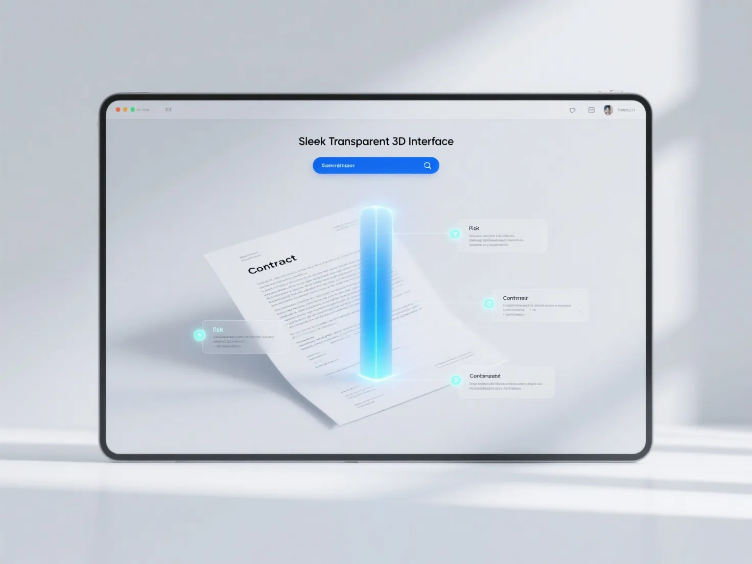 How to use vertical AI search for intelligent contract review and risk assessment?