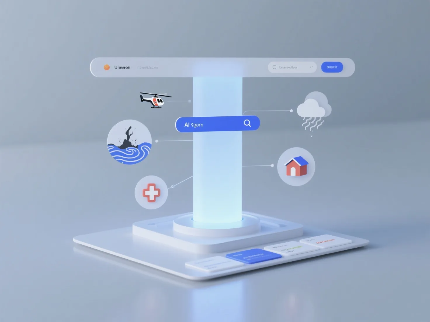 How to use vertical domain AI search for disaster early warning and emergency response?