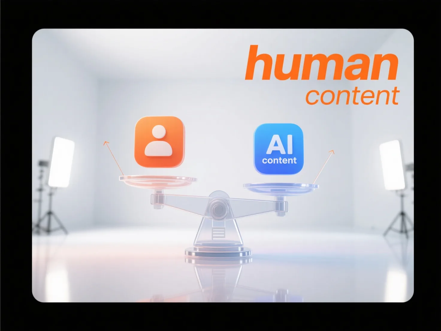 Should the calculation of Share of Voice take into account the weight of AI-generated content?