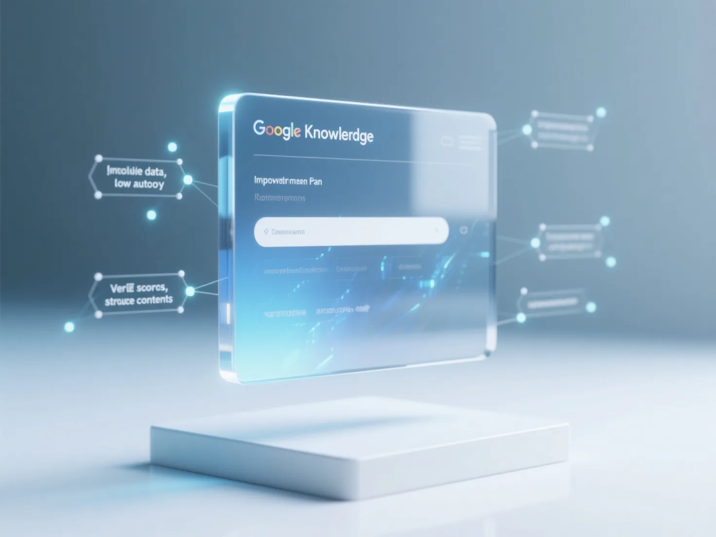 What are the common reasons for Google Knowledge Panel application failures and suggestions for improvement?
