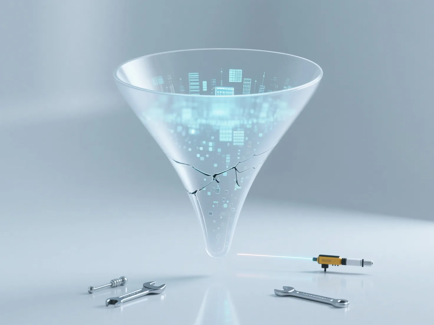 What are the common reasons for low AI traffic conversion rates and their solutions?