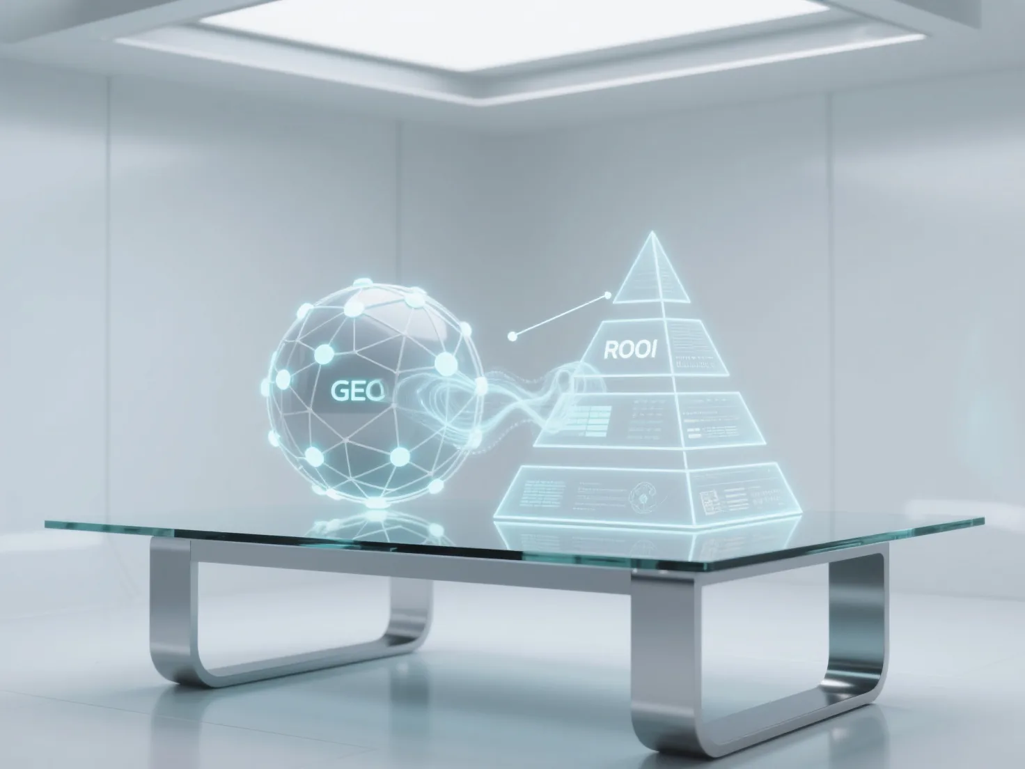 What are the similarities and differences between GEO and ROI attribution in content marketing?