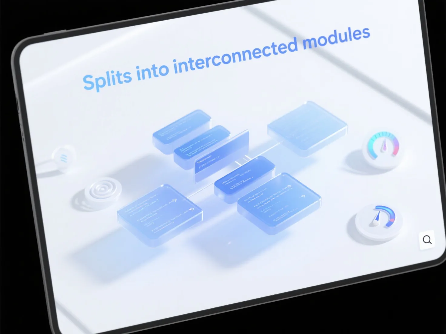 What are the specific benefits of JavaScript code splitting for user experience and SEO?
