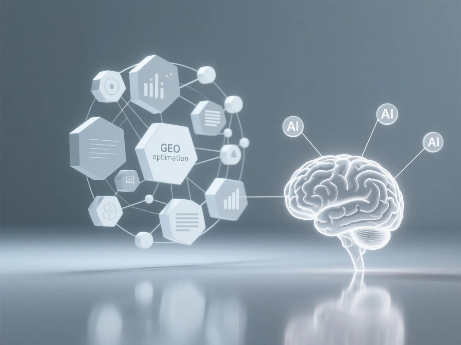 What impact does the AI readability of infographics have on GEO results?