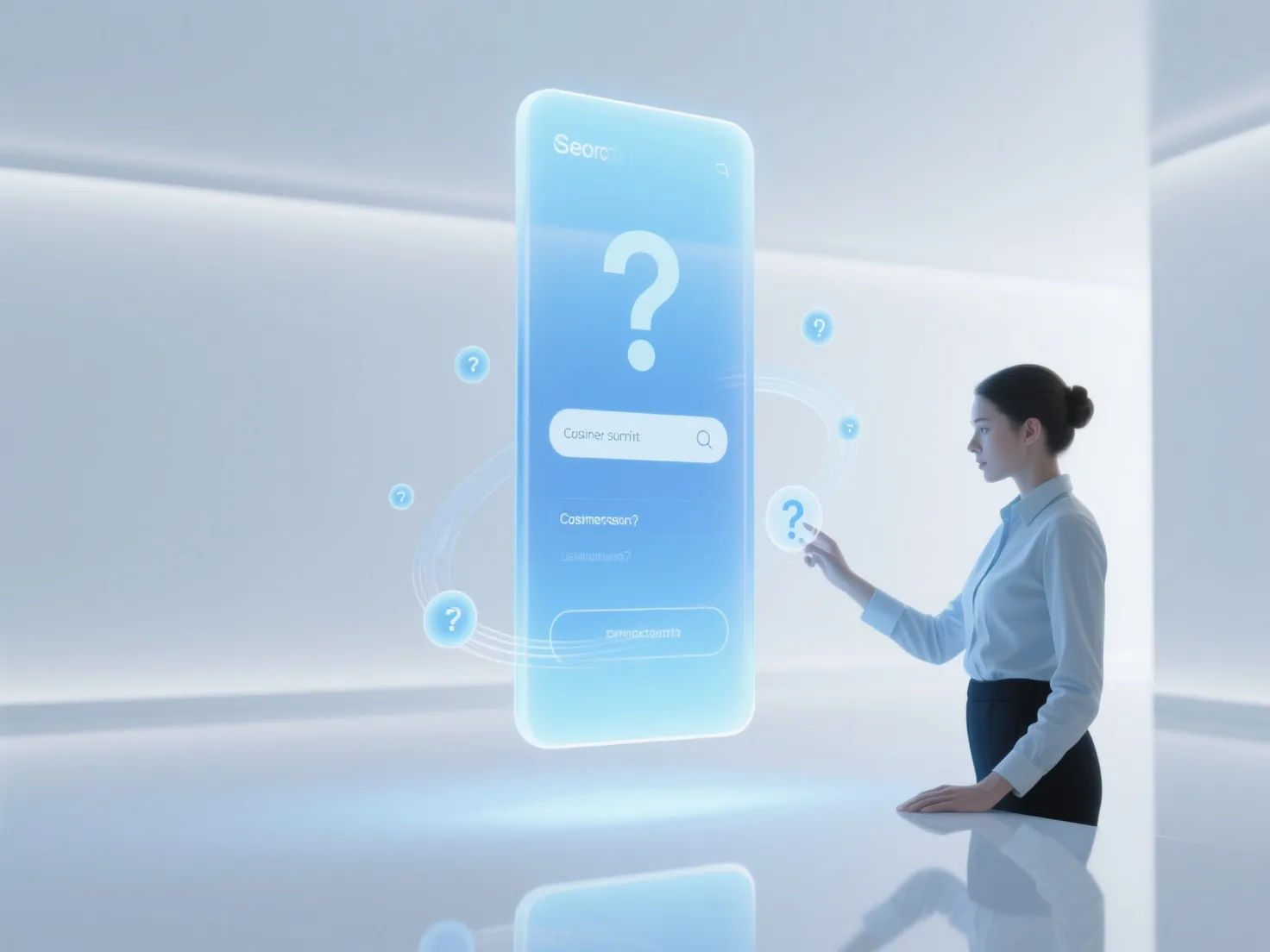 What is the application effect of vertical domain AI search in customer support and intelligent Q&A?