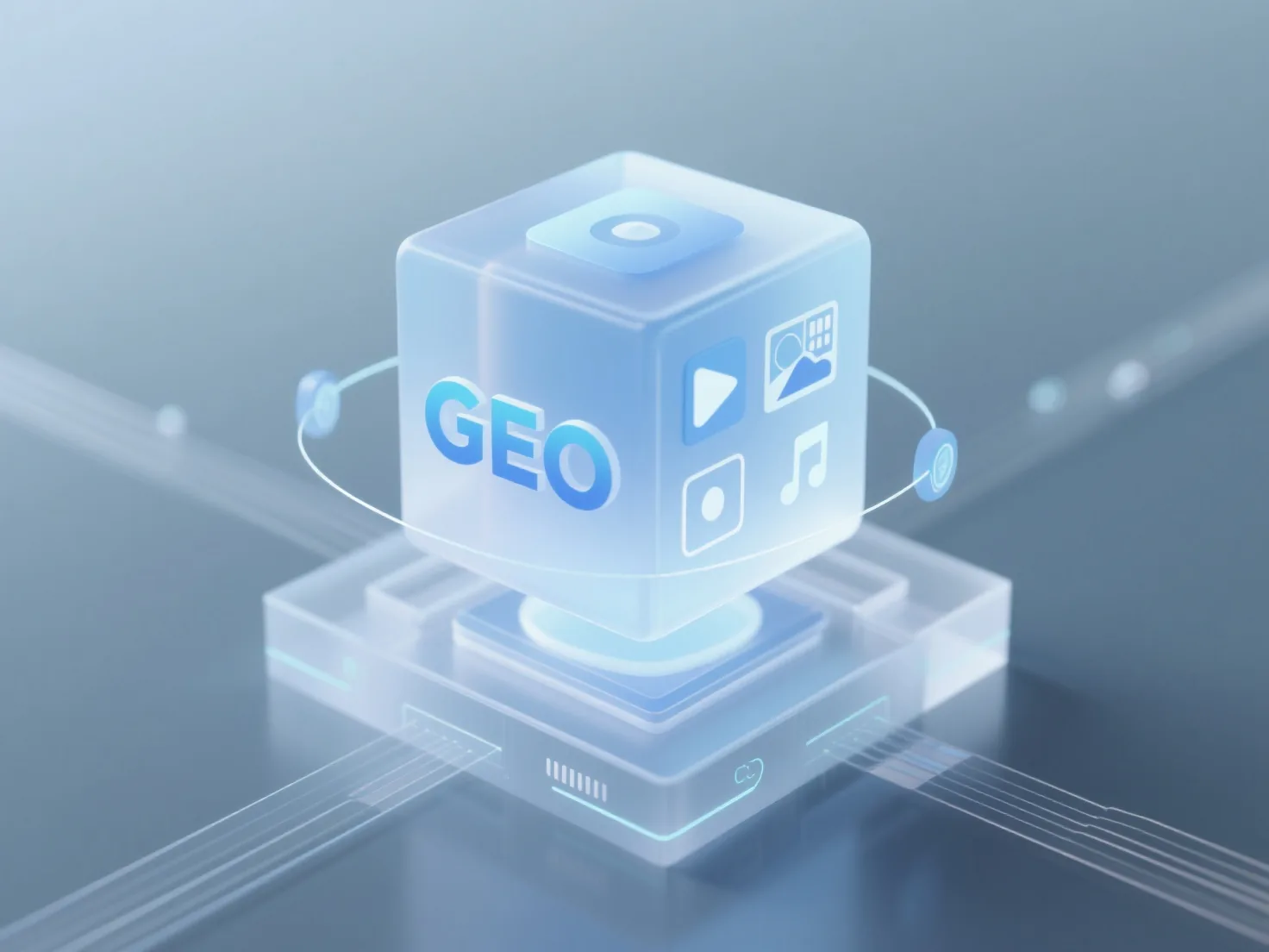 What is the semantic role of Schema markup for multimedia content in GEO content?
