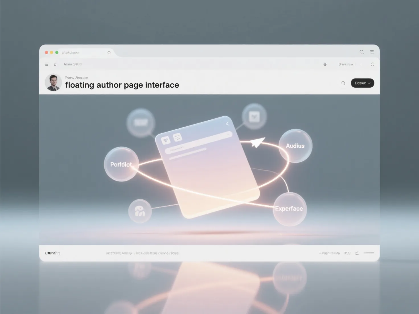What is the synergy between an author page and personal brand building?