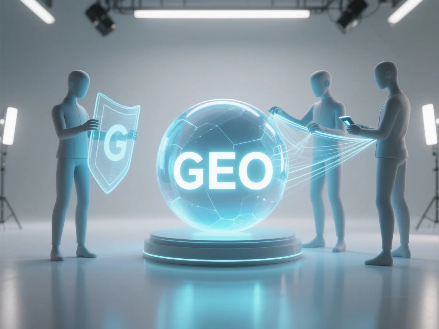What role does the crisis public relations team play in GEO crisis management?