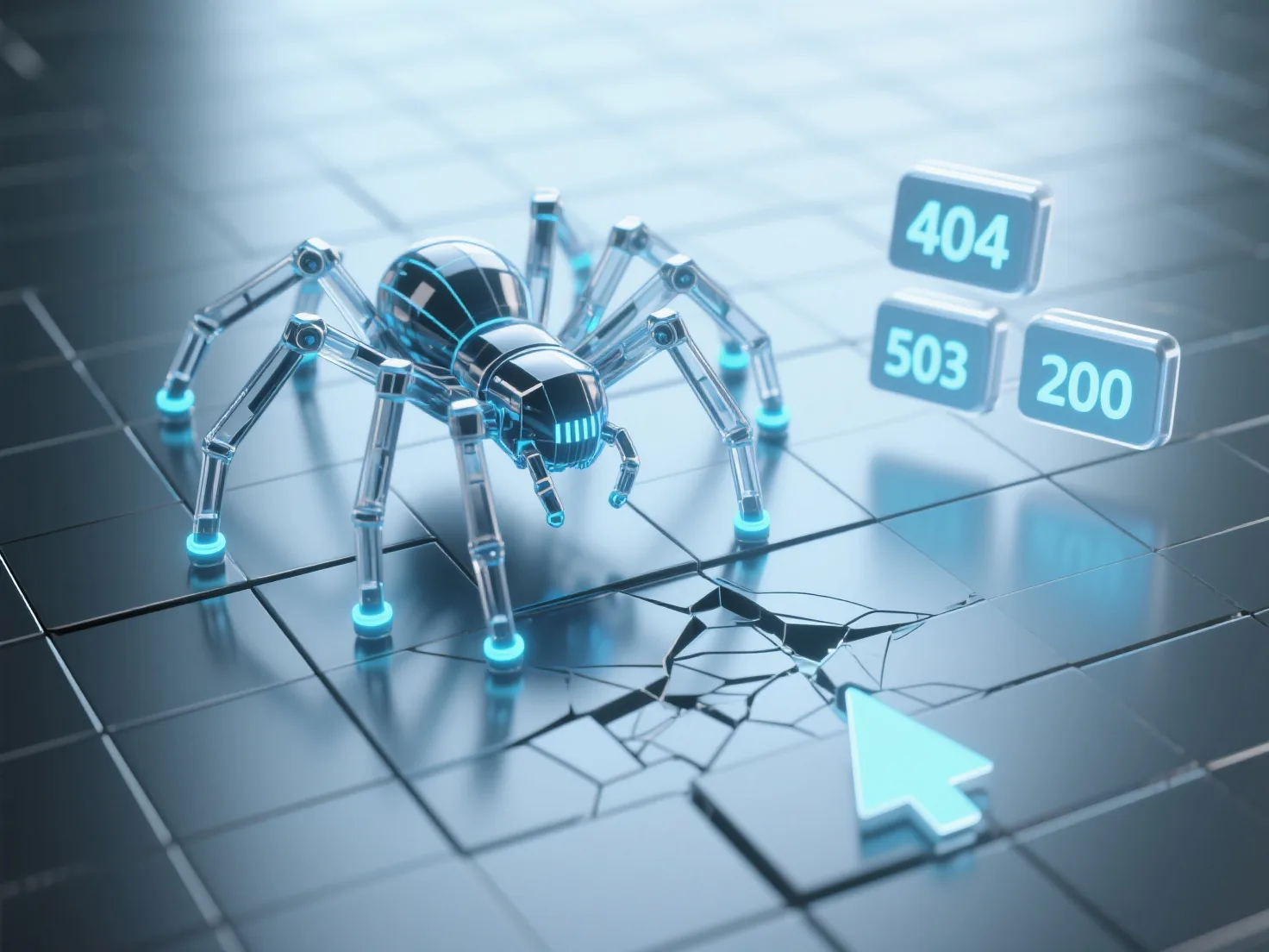 When AI crawler scraping fails, how to use HTTP status codes to locate the problem?